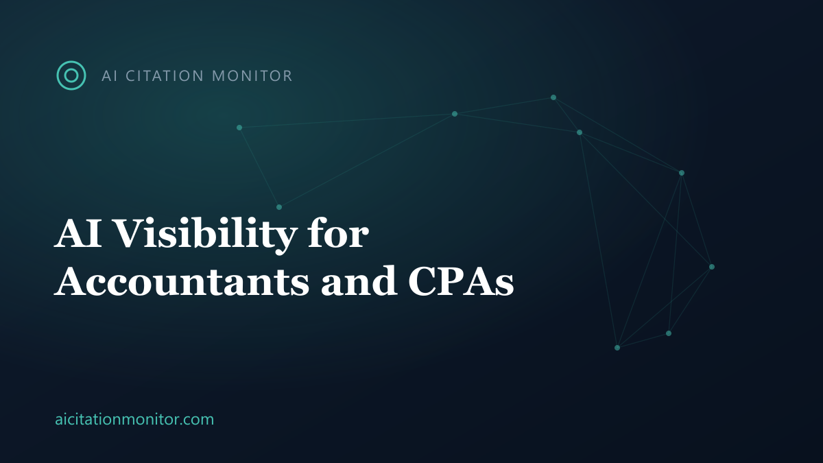 Small business owner asking AI to recommend an accountant or CPA