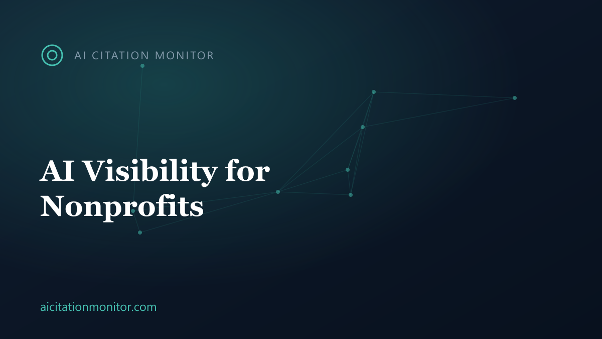 Donor asking AI which causes and charities to support with cited nonprofit sources