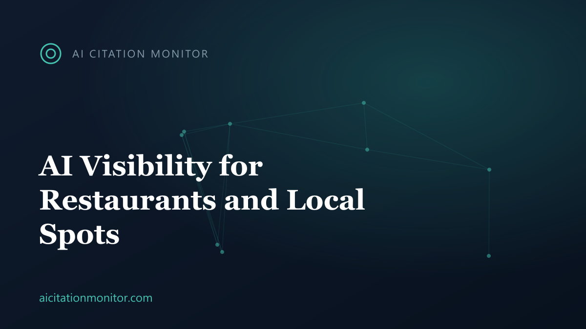 How ChatGPT picks local restaurants from Foursquare, Yelp, Google, and reviews