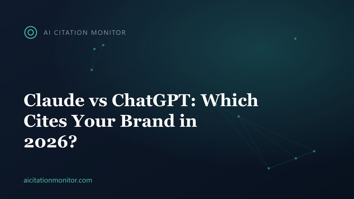 Table comparing Claude and ChatGPT on users, web search, and how each cites sources