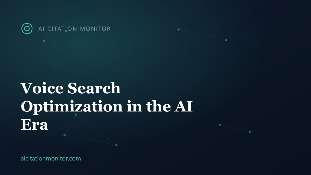 Person using a voice assistant that answers with a single spoken cited result