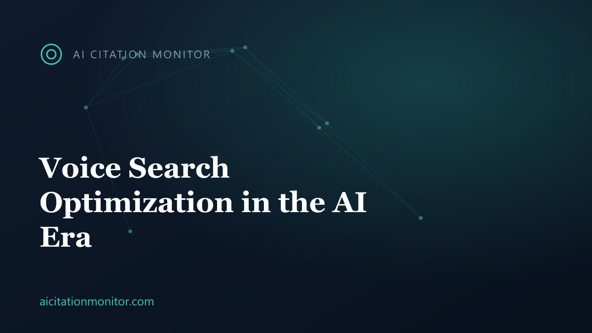 How voice search and AI answer engines both reward one clear, answer-first source
